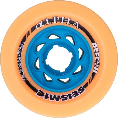 Roți Skateboard - Alpha - 75,5x62,5 mm 76a - Mango Defcon - Whalph76Adef - Seism