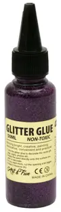 Lipici cu brocart Em Art - Violet(50 ml)