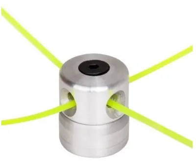 Tambur motocoasa ALUMINIU cu 4 fire cap universal MX143
