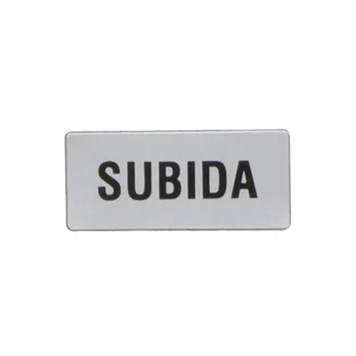 Eticheta cu text pentru LPX AU100 LEGEND HOLDER, SUBIDA
