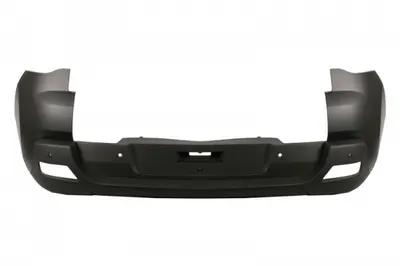 Bara Spate, numar de gauri pentru senzorii de parcare: 4, negru potrivit PEUGEOT 3008 06.09-09.16