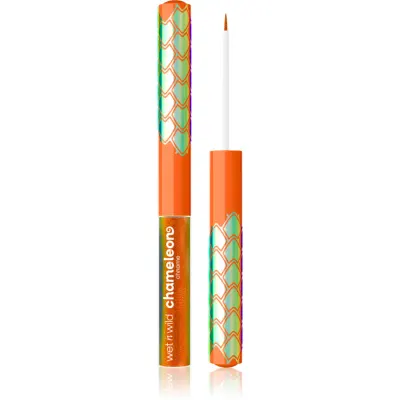 Wet n Wild Chameleon Chrome Liquid Eyeliner creion cosmetic holografic pentru ochi culoare Turbo Dream 2.7 ml