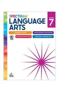 Spectrum Language Arts Workbook, Grade 7