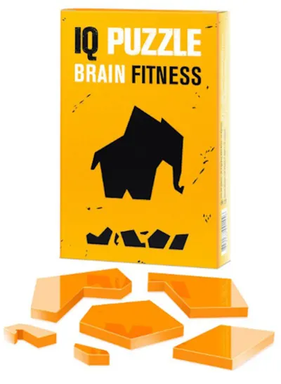 Puzzle IQ – - Elefant, 6 piese