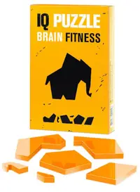 Puzzle IQ – - Elefant, 6 piese
