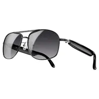Ochelari de soare Blackview D1 Pro Black, Protectie UV, Bluetooth 6.0, Dual Speaker, Microfon Noise-Canceling, Apeluri, Pana la 6 ore Autonomie