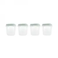 Set 4 recipiente gradate Miniland Mint 200 ml