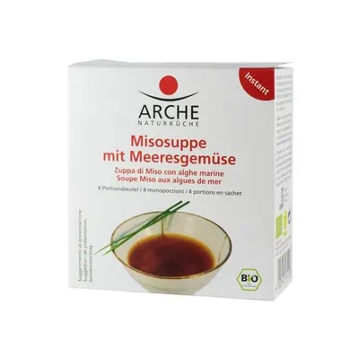 Supa Miso BIO cu Legume de Mare, 60 g, Arche