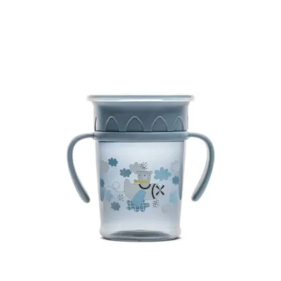 Cana de tranzitie Lorelli Baby Care 360 12 luni + Cameo Blue