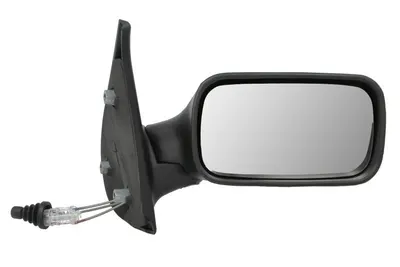 Oglinda laterala Dreapta (mecanic, convexa, crom) potrivit FIAT PALIO