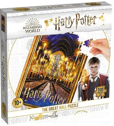 Puzzle Winning Moves din 500 de piese - Harry Potter, Sala Mare