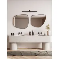 Corp de iluminat pentru baie BREGGO Nisipiu Negru Aluminiu LED 17W 220-240V 890Lm 3000K IP54