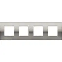 Rama LiVing Light 2+2+2+2 cu distan ta de 71 mm - O tel lucios