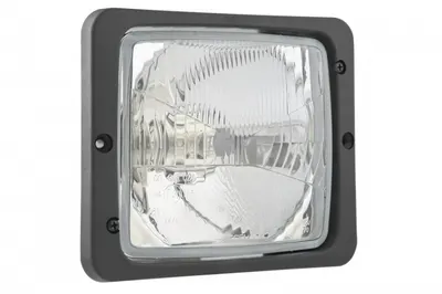Far stanga dreapta (H4, manual, main bulb seal, culoare insert: crom platinat) potrivit FENDT F; ZETOR 4000, 5000, 6000; ATLAS 1000; CASE IH 1000, 400, 500, 600, 700, 800, 900