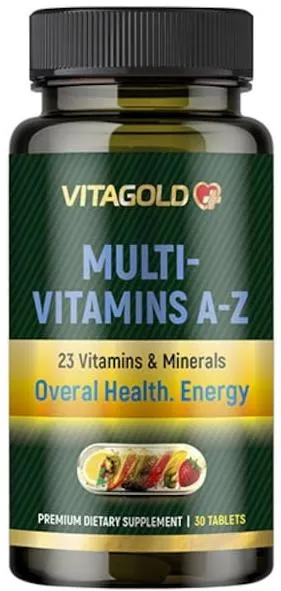 Multivitamine A-Z, 30 comprimate, Vitagold