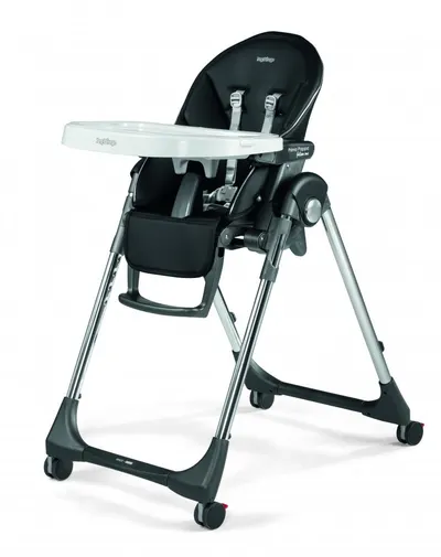 Scaun de masa Prima Pappa Zero 3 Peg Perego Follow Me Hi Tech Licorice