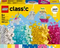Constructor LEGO Classic - Cutie magică transparentă (11040)