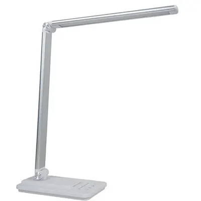 Lampa birou smart cu acumulator 8W 3IN1 incarcare WIRELESS- alb Optonica 266