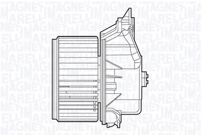 Ventilator habitaclu potrivit OPEL CORSA D 1.0-1.7D 07.06-08.14