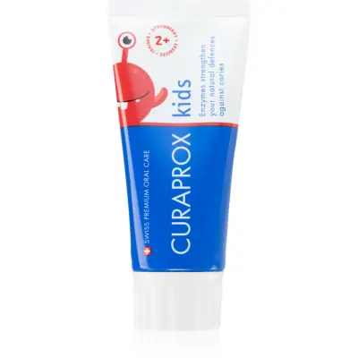 Curaprox Kids Strawberry Pasta de dinti pentru copii. cu flor 60 ml
