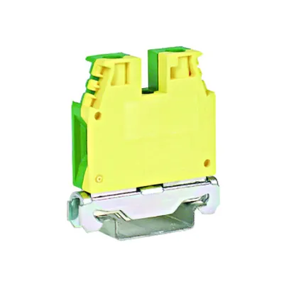 Clemă de împământare TEC.10, galben/verde