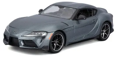 Mașinuță metalică Maisto Special Edition - Toyota Supra GR, 1:24, gri