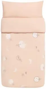 Set de cearșafuri pentru copii Baby Clic - Nuit Pink, 70 x 140 cm