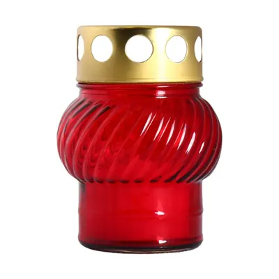 Candela Rosie in Sticla Bispol, 10 Ore