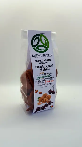 Biscuiti - Ciocolata, nuci si visine