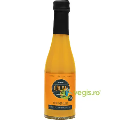 Elixir Concentrat din Radacina de Curcuma Ecologic/Bio 190ml