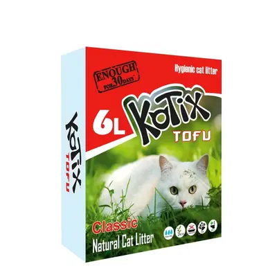 Asternut igienic pentru pisici TOFU Kotix Classic 6L/ 2.5 kg
