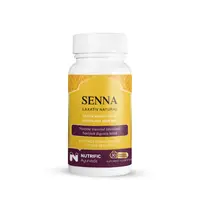 Senna laxativ natural, 30 capsule vegetale, Nutrific