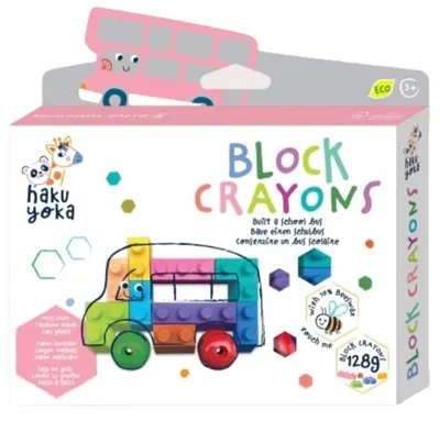 Blocuri de creioane cerate eco Haku Yoka - Autobuz