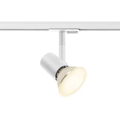Iluminat decorativ pe sina, SPOT TRACK Melodii E27, E27 alb, alb, max. 75W, inclusiv. 1 adaptor circuit