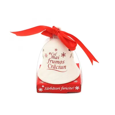 Clopoțel decorativ - „Cel mai frumos Crăciun"