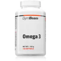 GymBeam Omega 3 capsule cu acizi grași esențiali 202 g