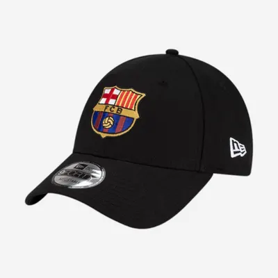 Șapcă de fotbal FC Barcelona negru Adulți