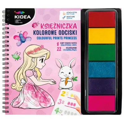 Pictura cu degetele Kidea - Prinţesă