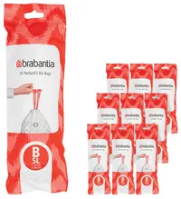 Sac de gunoi Brabantia - PerfectFit Slide/Paper Bin, mărimea B, 5 l, 200 buc