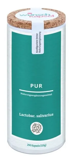 Probiotic Ligilactobacillus salivarius, 290 capsule, Wunschkapsel