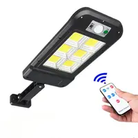 Lampa solara cu 6 celule, LED-uri COB si telecomanda