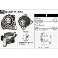 Generator/alternator DELCO REMY DRA3414