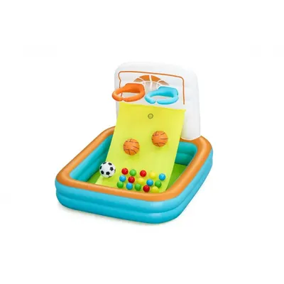 Piscină cu Mingi Bestway Kick N'Swish 120 x 107 x 84 cm