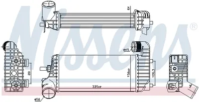 Intercooler potrivit FORD FOCUS III 1.0-Electric 07.10