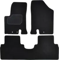 Covorase auto (set, velur, 3 bucati, culoare negru) KIA VENGA dupa 2010