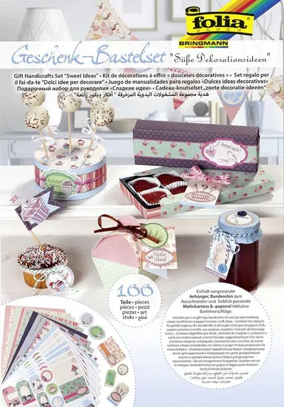 Set creativ pentru decorațiuni Folia - Idei dulci