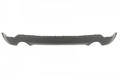 Bara (inferior spate, LArosuO LIMITED OVERLAND, negru, cu un decupaj pentru teava de evacuare: doi) potrivit JEEP GRAND CHEROKEE IV WK2 10.10-06.20