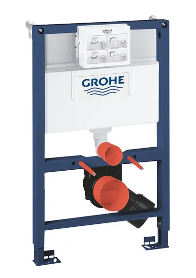 Cadru WC 2in1 Grohe Rapid SL, incastrat, suport perete, 38948000