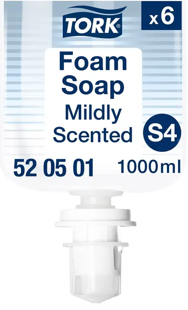 Săpun spumant Tork - Mild Foam Soap S4, 6 х 1 l