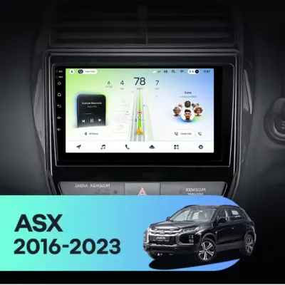 Navigatie Auto Teyes CC4L DTS Mitsubishi ASX 2 2016-2023 6+64GB 9" QLED Qualcomm 2Ghz, Android 4G Bluetooth 5.1 DSP
